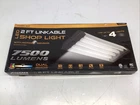 Farpoint Linkable 2FT Led Shop Light Motion Sensor 7500 Lumens New. Price: $44.95.