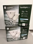 (4BULBS)GE Outdoor 90W Equiv 15W Led Flood PAR38 Medium Base Wet Daylight New. Price: $34.95.