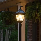 Gama Sonic Imperial Bulb 24 1/4"H Black Solar Led Outdoor Post Light New. Price: $199.99.