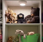 Mr Beams MB990 Environment Led Ceiling Light, Wireless, Motion Sensor 2 Pack Open. Price: $29.99.