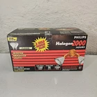 Philips 90WPAR38 Halogen Flood Light Bulbs 2-PACK 2000 Hours Indoor/out Open Box. Price: $31.99.