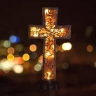 Huyieno Solar Cross Garden Stake Lights 38INCH Metal Outdoor Waterproof Memor... New. Price: $41.86.