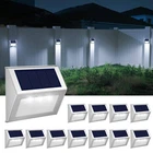 Jsot Outdoor Fence LIGHTS,12 Solar Powered Deck Cool WHITE-12PACK New. Price: $70.65.