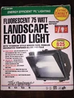 Designers Edge Fluoresent 75 W Landscape Flood Light No Bulb** -c Open. Price: $22.50.