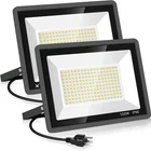 Yanycn 2 Pack 100W Led Flood Lights OUTDOOR,3000K Warm White Super Bright 11600L New. Price: $73.99.