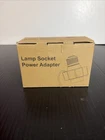Rreslicam Lamp Socket Power Adapter (made China) Never Used Open Box New. Price: $14.00.