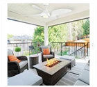 Hampton Bay Fernbrooke 52" White Ceiling Fan With Led Light & Remote Control New. Price: $145.00.