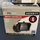 New Utilitech Switch-controlled Security Floodlight Model 0757225 Bronze Open. Price: $30.00.