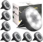 Siatom Solar Lights Pack, IP68 Waterproof In-ground For Out New. Price: $45.99.