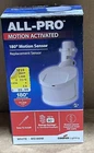 Cooper All-pro MS180W White Degree Outdoor Motion Sensor Security Floodlight Open. Price: $19.99.