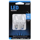 Feit Electric Accent Led Blue Night Light - 2 Pack New. Price: $8.72.