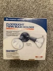 Lithonia 896349 Floodlight Twin Bulb Holder Up To 300 Watt Max Bronze Finish New. Price: $12.00.