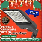 300W Led Parking Lot Dusk To Dawn Outdoor Shoebox Street Area Lighting 5KK New. Price: $99.97.