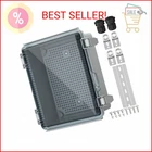 Joinfworld Outdoor Wifi Enclosure Weatherproof Locking Box Plastic New. Price: $35.54.