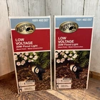Two (2) Hampton Bay 1001492057 Low Voltage 20W Outdoor Flood Lights (new In Box). Price: $29.99.