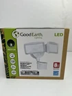 Good Earth Lighting Led Motion Activated Security 2100 Lumens (white) Open. Price: $27.99.