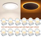 4 Inch And 6 5CCT Led Recessed Lighting With Night Light,can Lights,us Ship New. Price: $76.00.