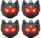 Solar Coyote Deterrent Predator Lights - Nocturnal Animal Repeller With Led New. Price: $76.99.