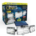 Beyond Bright X3 Motion-sensing Solar Powered Led Flood Light New. Price: $22.99.