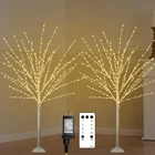 Tiyiviri 2PACK 4FT Lighted Birch Tree 400 Led Warm White Lights 8 Twinkle Modes New. Price: $111.37.