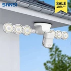 Sansi Led Motion Sensor Security Light 6000LM 45W Outdoor IP65 Waterproof Wall Open. Price: $36.99.