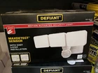 Defiant 3000 Lumen 240-DEGREE Integrated Led Motion Activated White Flood Light New. Price: $69.99.