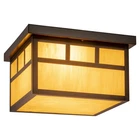 Mission 2-LIGHT Outdoor Ceiling And Square Style 7 Inches Tall New. Price: $174.99.