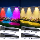 Bonlion Solar Fence Lights Outdoor 4 Pack Upgraded Brightness 3X Led Lens New. Price: $45.77.