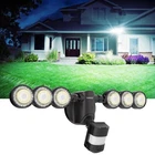 Sansi Led Motion Sensor Security Light 7000LM Dusk To Dawn 55W Outdoor Wall Lamp Open. Price: $45.69.