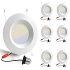 Pack 5/6 Inch 5CCT Led Recessed Lighting Retrofit, 2700K/3000K/4000K/5000K/... New. Price: $75.04.