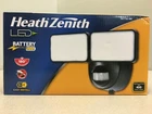 Heath Zenith HZ-7161-BK Motion-sensing Battery Powered Led Black Security Light New. Price: $33.98.