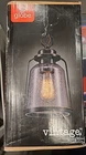 Globe Electric 60W 120V Oil Rubbed Bronze Vintage Roth E26 Wall Sconce *390 Open. Price: $55.99.