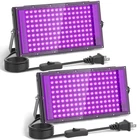 IP66 150W Led Blacklight Floodlight, Outdoor Waterproof 10FT Cable Uv New. Price: $86.65.