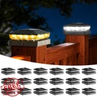 Keilaimo Solar Post Cap Lights 18 Pack Black Warm Cool White New. Price: $179.99.