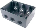 Greenfield DB373PS Series Weatherproof Electrical Outlet Box, Gray New. Price: $43.01.
