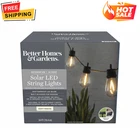 Better Homes & Gardens Solar Led String Lights 34', Outdoor, Weather Resistant New. Price: $38.99.