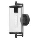 Hampton Bay Lurelane 14 Modern Matte Black Hardwired Cylinder Wall Light New. Price: $18.00.