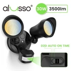 3500LM Led Motion Sensor Flood Light D2D 30W Outdoor Home Bright Security New. Price: $33.99.