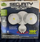 Home Zone Security Motion Activated Led Outdoor Bright Light 180 Degree Field#lr New. Price: $65.00.