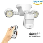 300W Equiv Led Security Light With Motion Sensor 25W Outdoor Wall Lamp Remote New. Price: $49.98.