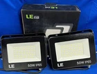 Lighting Ever 340003-DW-US-2 Led Flood 110-130V 60HZ 50W 5000K (box Of 2) New. Price: $30.00.