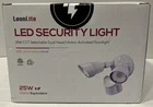 Leonlite 20W Dual-head Motion-activated Outdoor Security Light New/sealed. Price: $25.00.