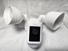 Ring - Floodlight Cam Wiredpro, MODEL:5B28S4 Used. Price: $150.00.