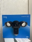 Ring Floodlight Cam Wired Plus Outdoor 1080P Hd Black - **brand New**. Price: $114.11.