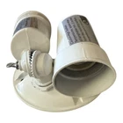 Lithonia Lighting 138VFM Ofth Floodlight White Aluminum Housing Wet Location Open. Price: $17.00.