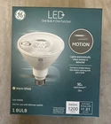 Ge Motion Led PAR38 Warm White Bulb, 90 Watt Replacement Only 15 New. Price: $20.00.