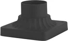 Lighting 7507-14 Outdoor Pier Mount Adapter, X 6" 3.5", Black New. Price: $34.49.