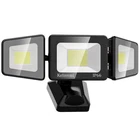 Kelinvmi Led Flood Lights Outdoor, High 120WATT - Cold White, Black New. Price: $72.99.