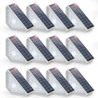 Best Kondras 16-PACK Motion Sensor Solar Step Lights For Outside, Outdoor Stair New. Price: $123.11.