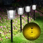 Wtgegf Solar Pathway Lights Outdoor Waterproof, 4 PACK-200 Lumen, Black New. Price: $73.69.